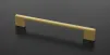Sleek Bar Handle Satin Brass Finish 160mm C/C - 2