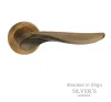 Achilles Bronze Lever on Rose Door Handles Fortessa - 1