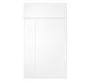 Buckingham / White Ash 5 Piece Stock Door - 1