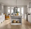 Bastille 5 Piece Legno White Grey Beaded Kitchen Door - 5