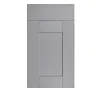 Buckingham / Dust Grey Ash 5 Piece Stock Door - 1