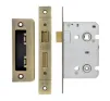 65mm (2&frac12;") Contract Bathroom Lock Florentine Bronze - 1