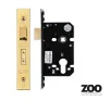 2 &frac12;" Euro Profile Architectural Sashlock 47.5mm Centres - PVD Brass - 1