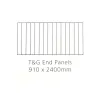 Dust Grey T&G Painted Albany Panel - 2