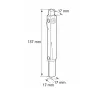 Winkhaus OBV Safety Catch Restrictor (suitable for Velux windows) Self Engaging/Automatic Engagement - 4
