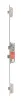 GU 3 Deadbolts 92mm Centres Multipoint Lock - 45mm Backset - 3