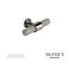 Knurled T Knob Cabinet Knob - Polished Nickel - 1