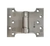 102 x 127 x 3.5mm (4x3x5) Grade 13 Parliament Hinges - Satin Stainless Steel - 1