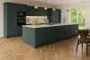 19mm Solid Ash Door/Drawer Front - Painted Atlantic Green - 2