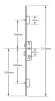 KFV 2 Pin Lock Multipoint Lock For Timber Doors - 2