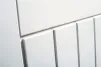 Sheeted Panel Cottage Style Door White Primed - Glazed - 2
