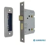76mm (3") Residential Bathroom Lock - Antique Brass - 1