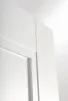 1 Panel White Primed Stepped Shaker Style Door Lined - 3