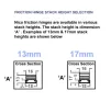 16" (400mm) Standard Side Hung Window Hinges - 3