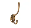 Carlisle Brass Victorian Hat & Coat Hook  Antique Brass - 1