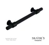 Harlington Premium Knurled Cabinet Handle 320mm - Matt Black - 1