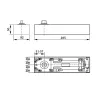 DORMAKABA BTS75V Fire Rated Floor Spring Door Closer - 2