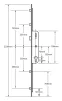GU/Ferco 4 Roller Multipoint Door Lock **No-Deadbolt** 70mm Centres - 2