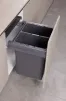 450mm Pull Out Waste Bin, Ninka Universal One2Five - 1