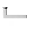Soho Invisible Lever on Round Rose Door Handles - Karcher - SSS - 2