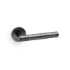 Alexander and Wilks Spitfire Hammered Lever on Round Rose - Dark Bronze - 1