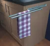 Aluminium Towel Rail - 2 Rails - 1