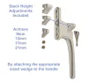 Cockspur Handle - Left Handed - White - 1 Size Fits All - 3