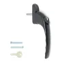 30mm Inline Espag Window handle Black - 1