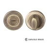 Serozzetta Bathroom Turn & Release - Antique Brass - 1