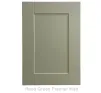 18mm Vinyl Door/Drawer Front - Reed Green Premier Matt - 1