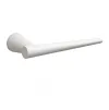 Brooklyn Invisible Lever on Round Rose Door Handles - Karcher - Polaris White - 3