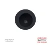 Karcher Finger pull 29 x 20mm - Cosmos Black - 1