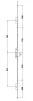 Lockmaster Door Lock - 2 Hook, 4 Roller - 897mm Hook Centres - 2