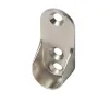 Oval Wardrobe Rail End Support - 1