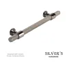 Harlington Premium Knurled Cabinet Handle 160mm - Polished Nickel - 1