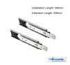 500mm Accuride Touch Release Ball Bearing Runners 3832TR - 1
