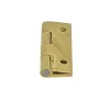 38mm x 22mm Solid Drawn Brass Butt Hinge, Self Colour - 3