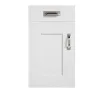 Fenwick / Legno White 5 Piece Stock Door - 1