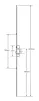 Lockmaster 2 Roller Multipoint Lock 92mm-Hole Centres - Serrated Edges - 2