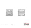 Square Bathroom Turn & Release to suit Karcher Mini Rose Handles - SSS - 1