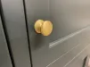 32mm Rioghal Cabinet door knob - Satin Brass - 2