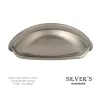 Oxford Cabinet Drawer Pull Gun Metal 76mm C/C - 1