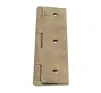 76mm x 41mm Solid Drawn Brass Butt Hinge, Self Colour - 3