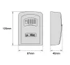 Viro Key Safe Box, With variable combination lock - 2