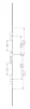 Lockmaster Door Lock - 2 Hook, 2 Roller - 780mm Hook Centres - 2