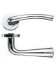 Assisi Lever on Rose Door Handles Zoo Hardware - CP - 1