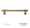 Knurled Cabinet Handle 160mm - Gold - 1