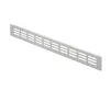Ventilation Grille, for Recess Mounting, Height 60mm, Flange Depth 15mm - 1