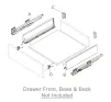 CEMUX H Box Drawer Sides, 84mm Height, 300mm Depth - 2