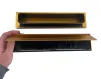 Medium Aluminium Letterplate 305 X 70mm Gold Aluminium - 3